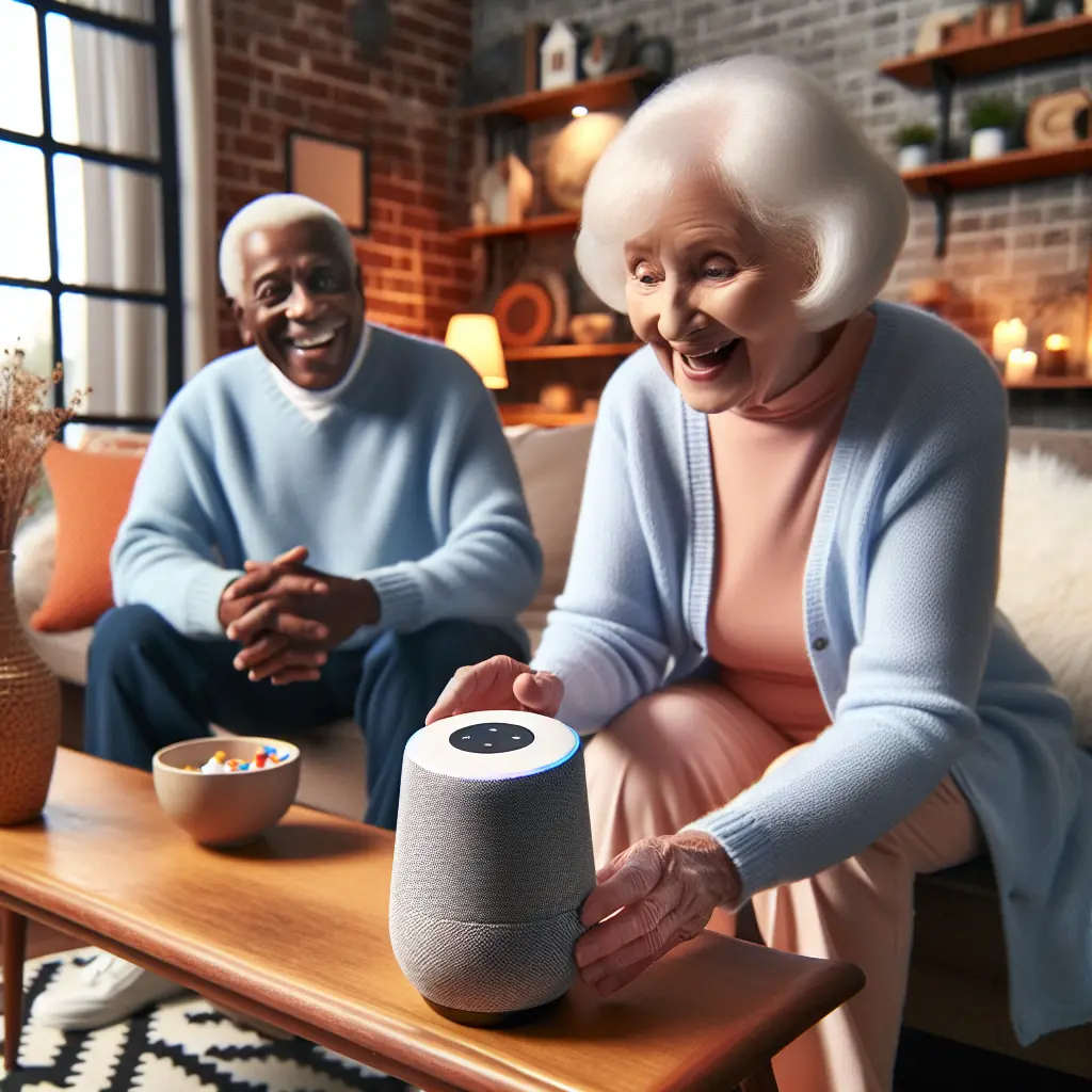 Voice-Activated Assistants Revolutionizing Elderly Daily Living